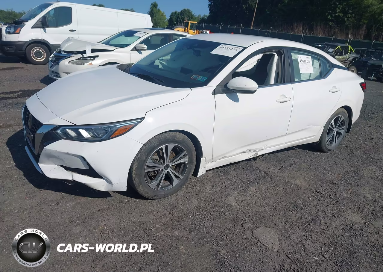 2020 Nissan Sentra Sv Xtronic Cvt VIN:3N1AB8CV6LY283604 - 2