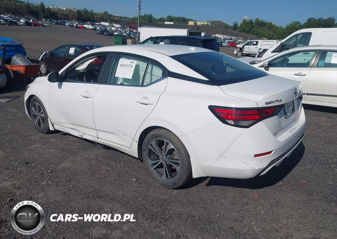 2020 Nissan Sentra Sv Xtronic Cvt VIN:3N1AB8CV6LY283604 - 3