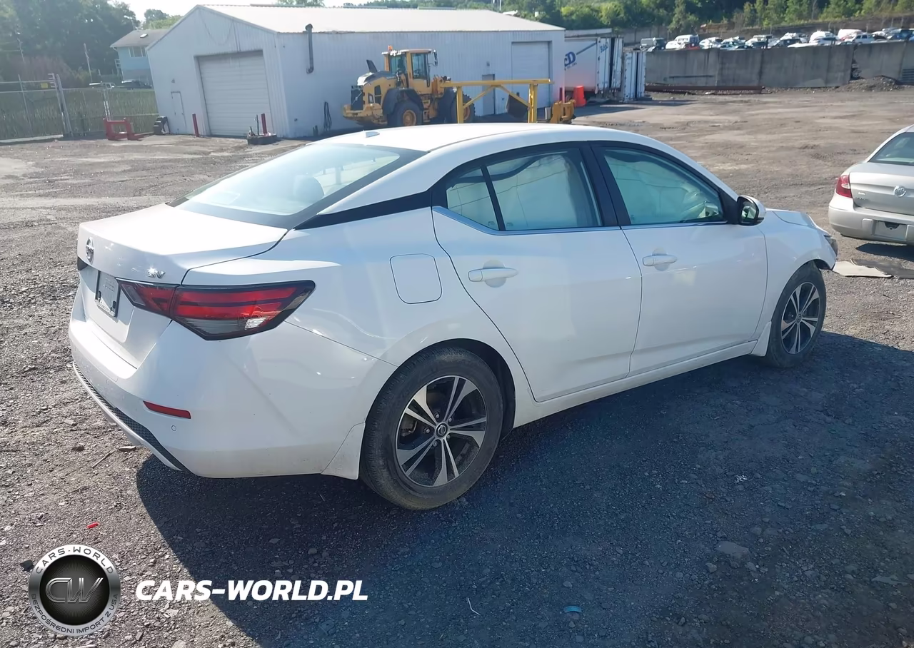 2020 Nissan Sentra Sv Xtronic Cvt VIN:3N1AB8CV6LY283604 - 4