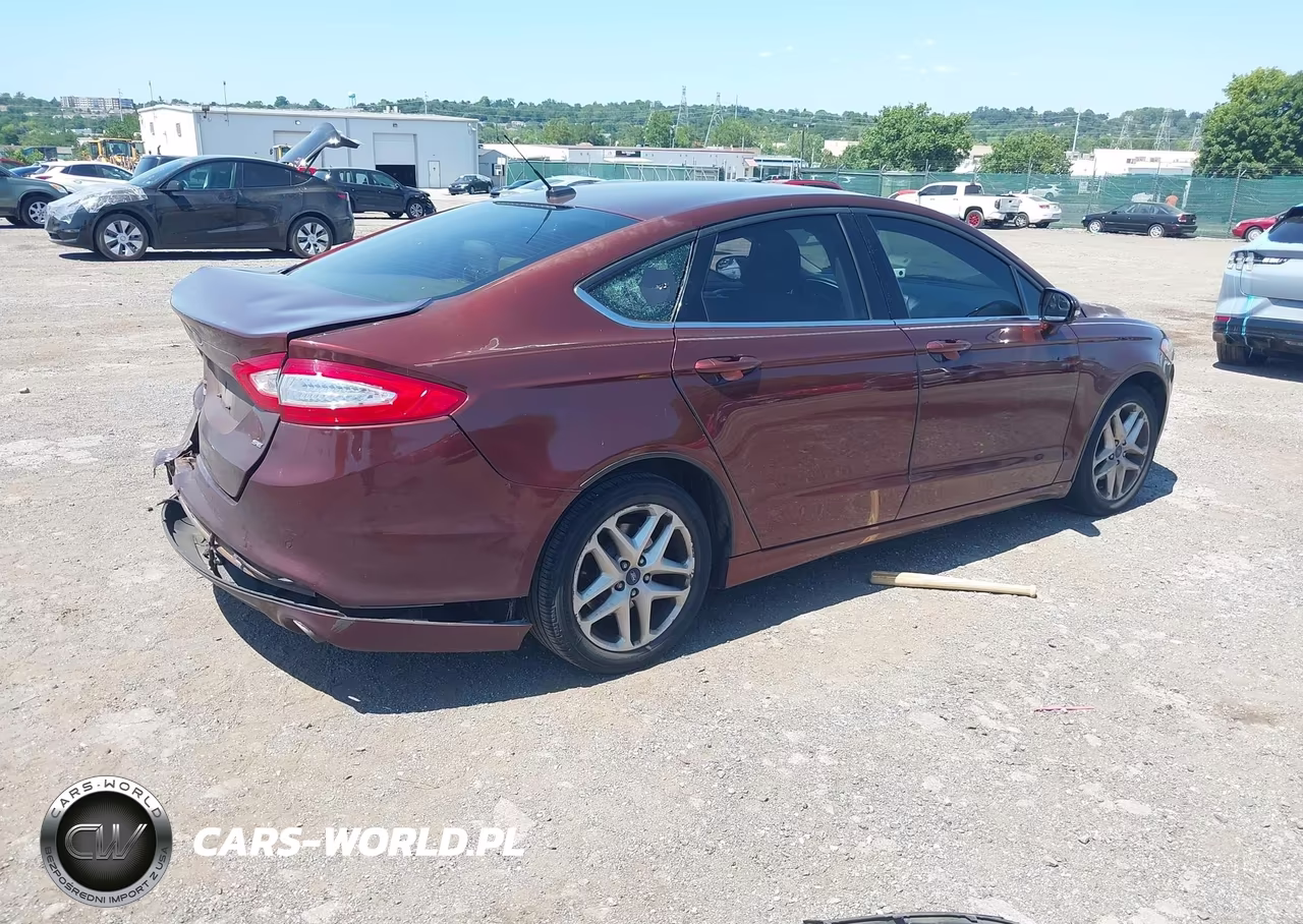 2016 Ford Fusion Se VIN:3FA6P0H79GR221488 - 4