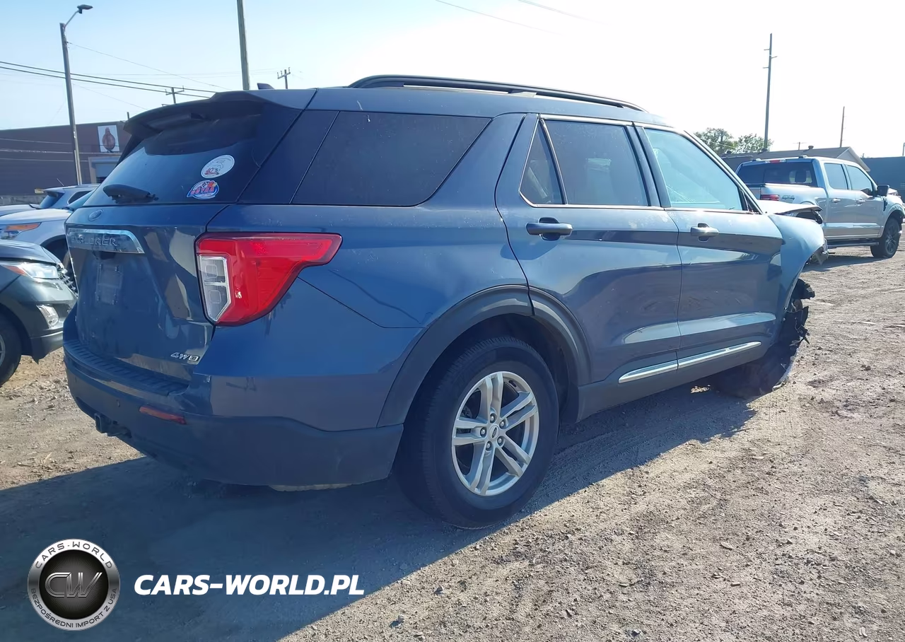 2021 Ford Explorer Xlt VIN:1FMSK8DH7MGC40933 - 4