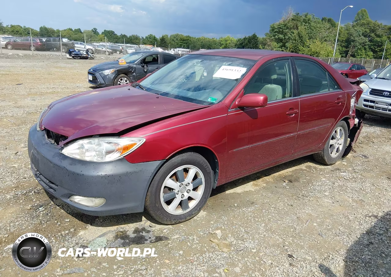 2004 Toyota Camry Xle VIN:4T1BE30K44U277368 - 2