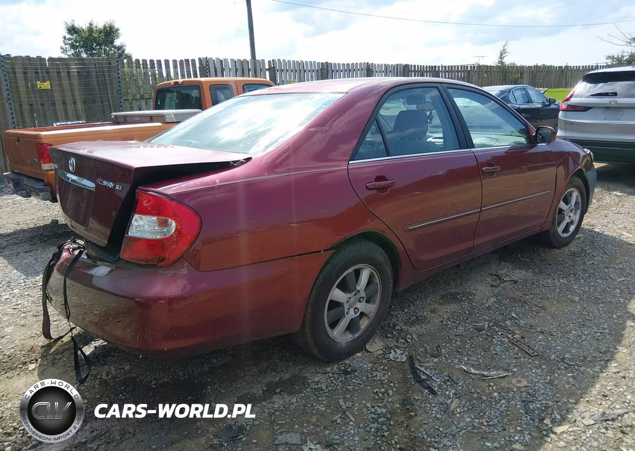 2004 Toyota Camry Xle VIN:4T1BE30K44U277368 - 4