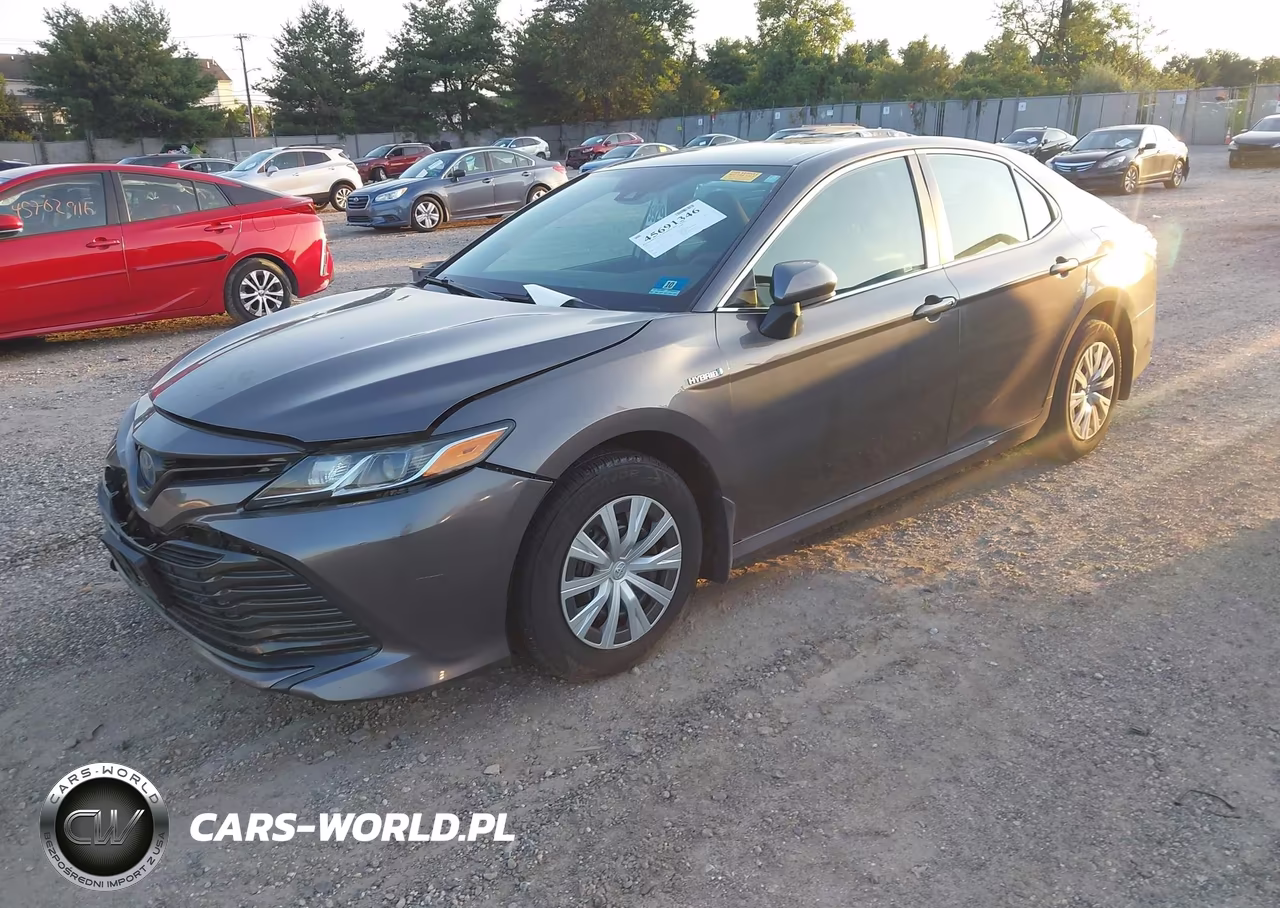 2020 Toyota Camry Le Hybrid VIN:4T1C31AK0LU530116 - 2