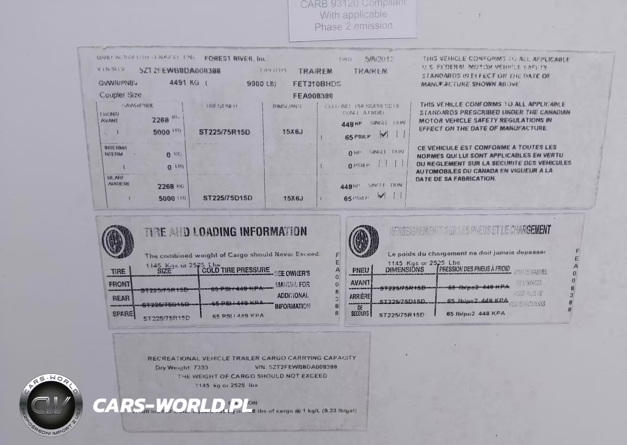 2013 Coachmen Other VIN:5ZT2FEWB8DA008388 - 9