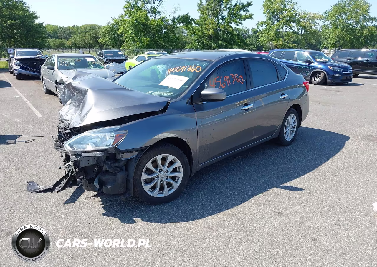 2019 Nissan Sentra Sv VIN:3N1AB7AP0KY392265 - 2