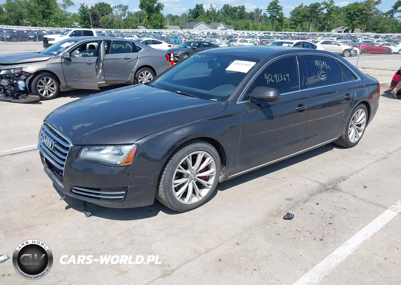 2013 Audi A8 L 3.0T VIN:WAURGAFD5DN004862 - 2