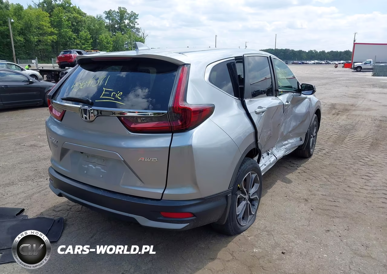 2022 Honda Cr-V Awd Ex-L VIN:5J6RW2H89NA009349 - 4