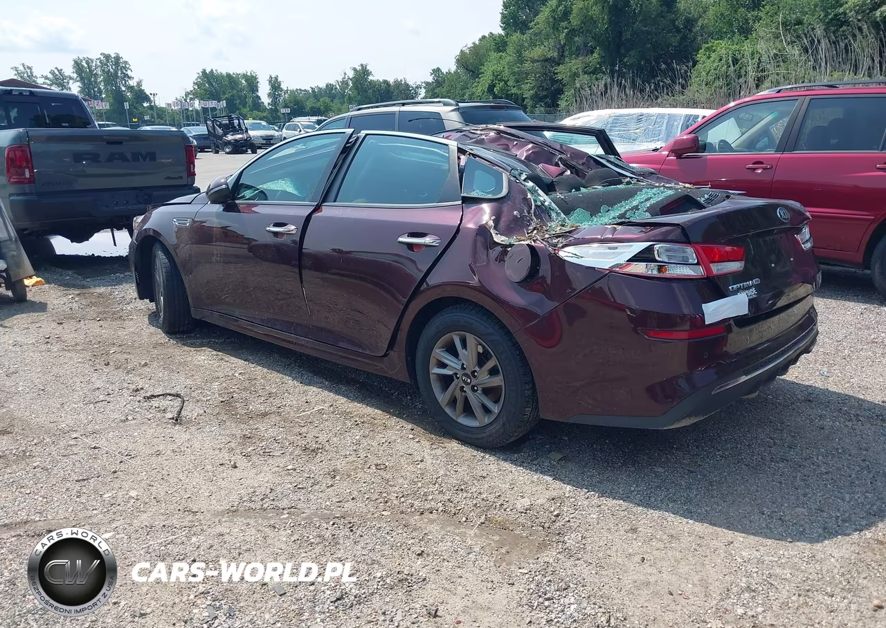 2019 Kia Optima Lx VIN:5XXGT4L39KG339893 - 3