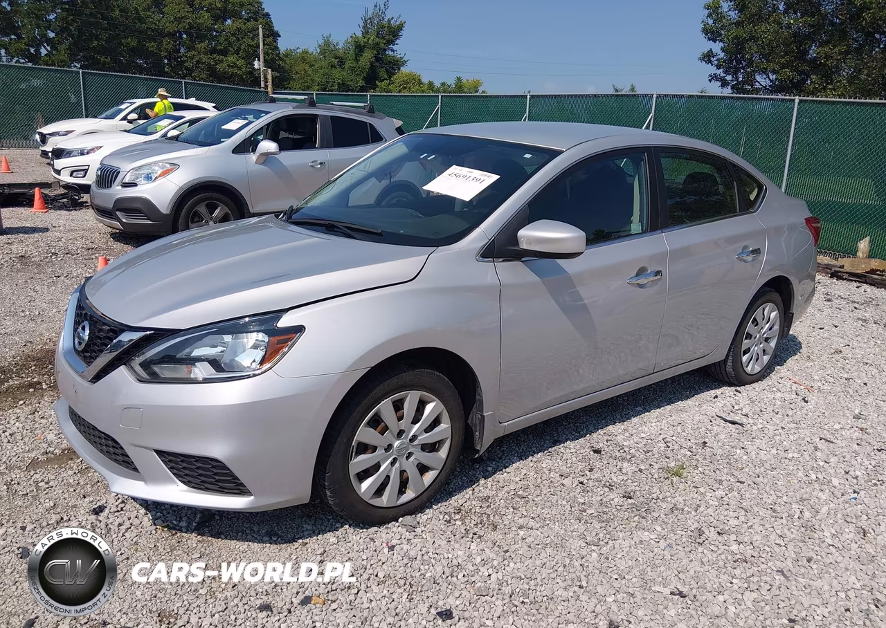 2017 Nissan Sentra Sv VIN:3N1AB7AP9HY255740 - 2