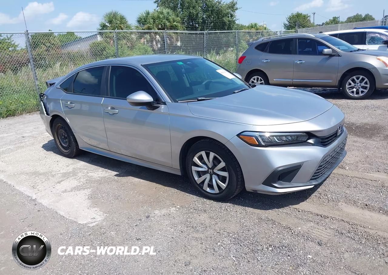 2022 Honda Civic Lx VIN:2HGFE2F26NH527240 - 1
