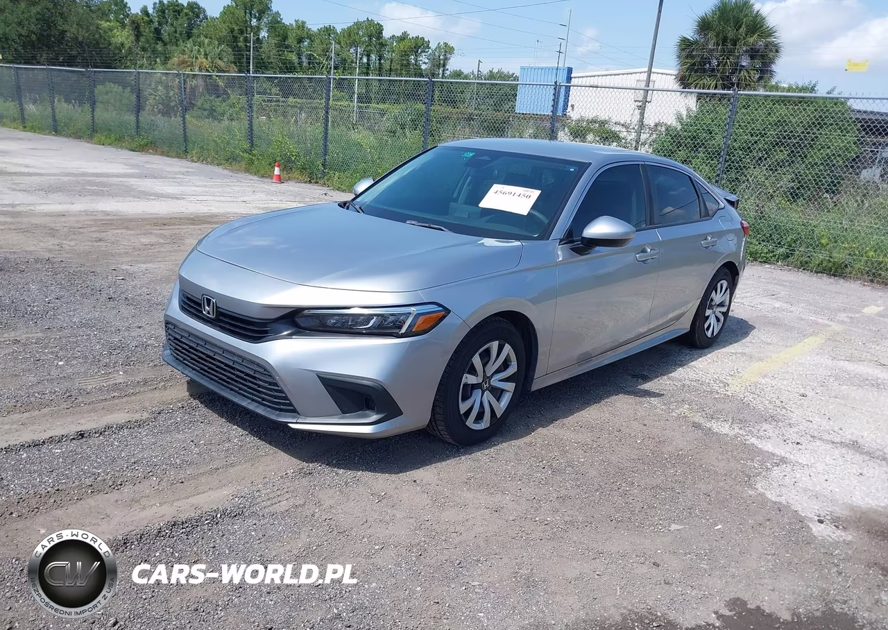 2022 Honda Civic Lx VIN:2HGFE2F26NH527240 - 2