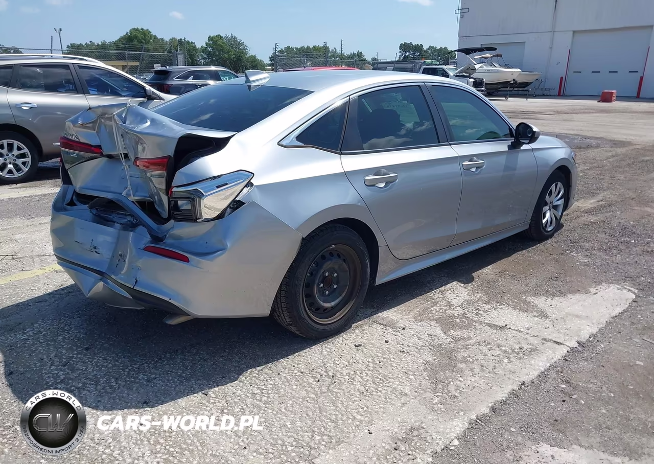 2022 Honda Civic Lx VIN:2HGFE2F26NH527240 - 4