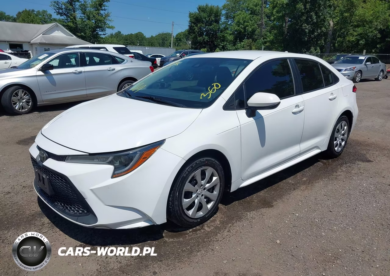 2020 Toyota Corolla Le VIN:5YFEPRAEXLP054089 - 2