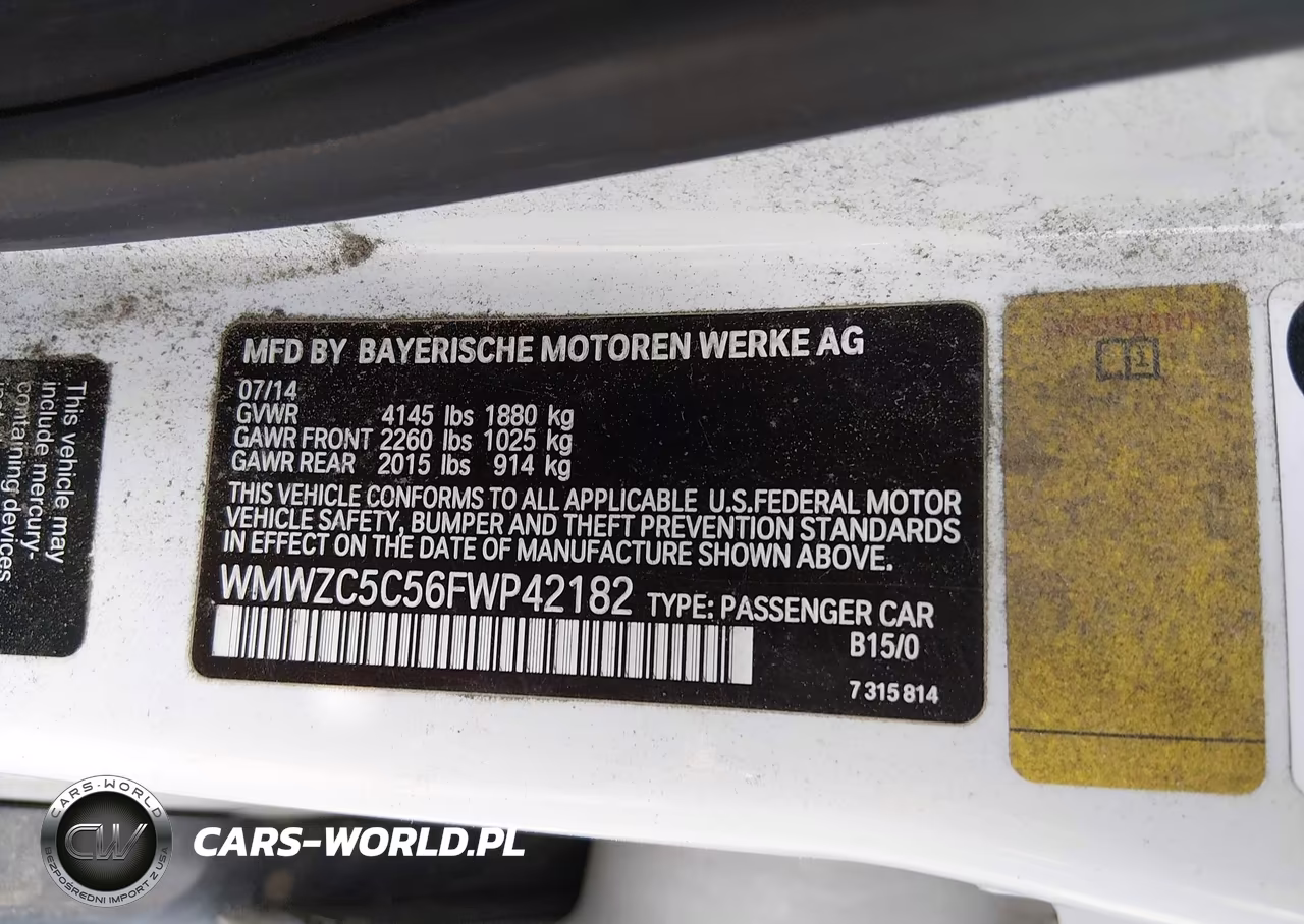 2015 Mini Countryman Cooper S VIN:WMWZC5C56FWP42182 - 9
