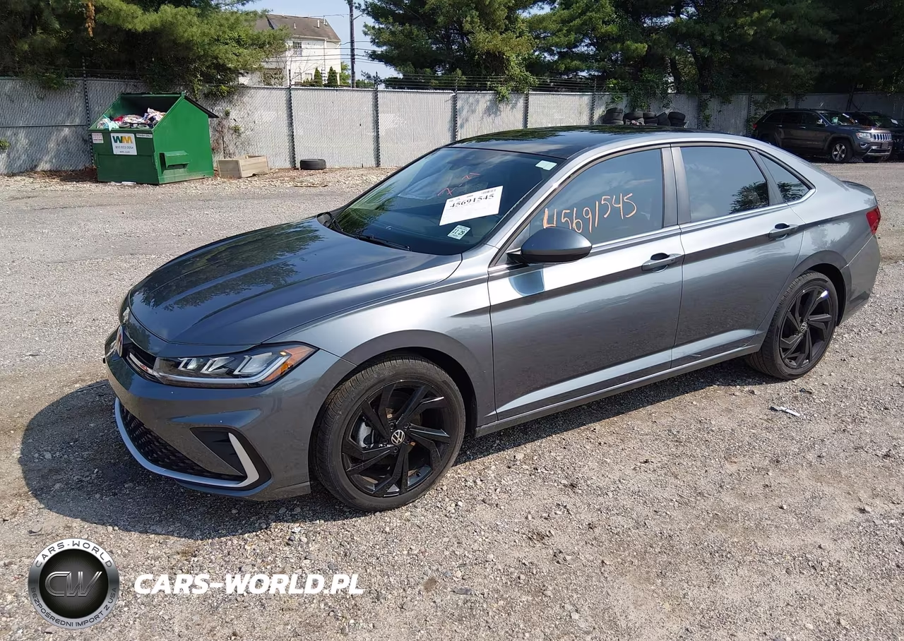 2025 Volkswagen Jetta 1.5T Se VIN:3VW7X7BU2SM007631 - 2