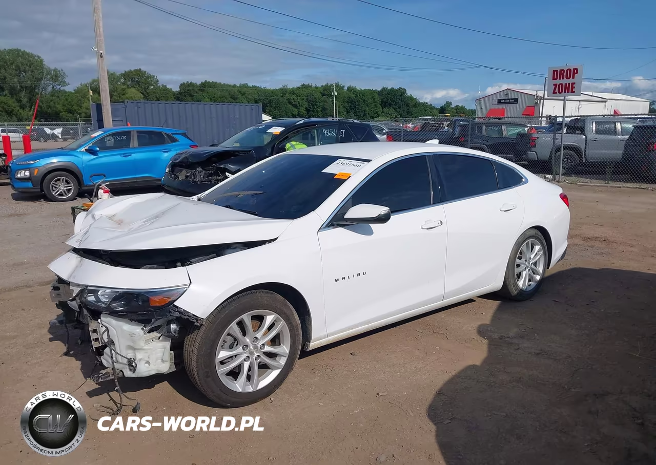 2018 Chevrolet Malibu Lt VIN:1G1ZD5ST7JF262587 - 2