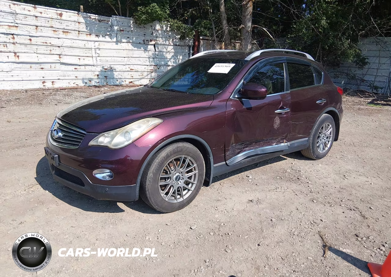 2013 Infiniti Ex37 Journey VIN:JN1BJ0HR7DM480306 - 2