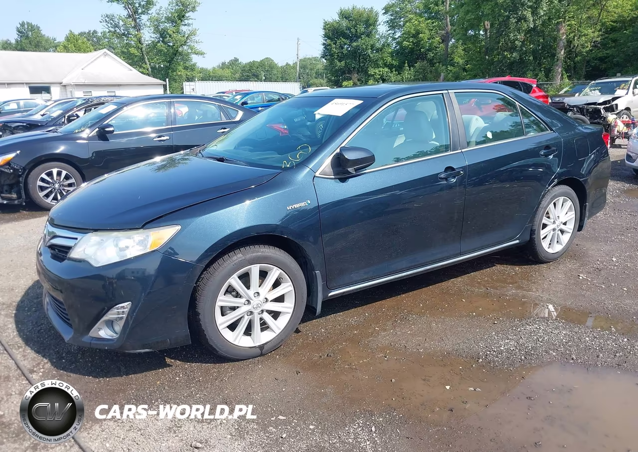 2014 Toyota Camry Hybrid Xle VIN:4T1BD1FK5EU102773 - 2