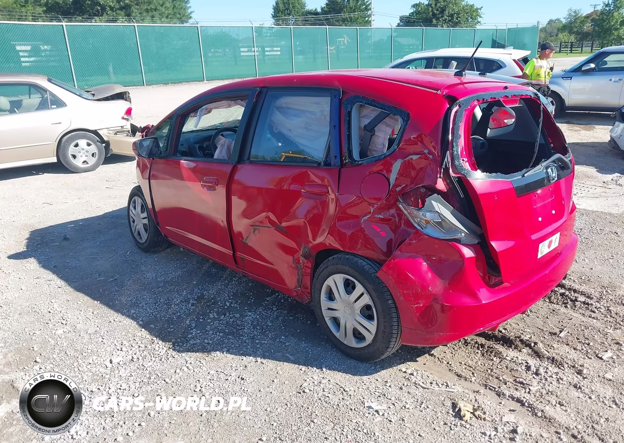 2009 Honda Fit VIN:JHMGE88279C002584 - 3