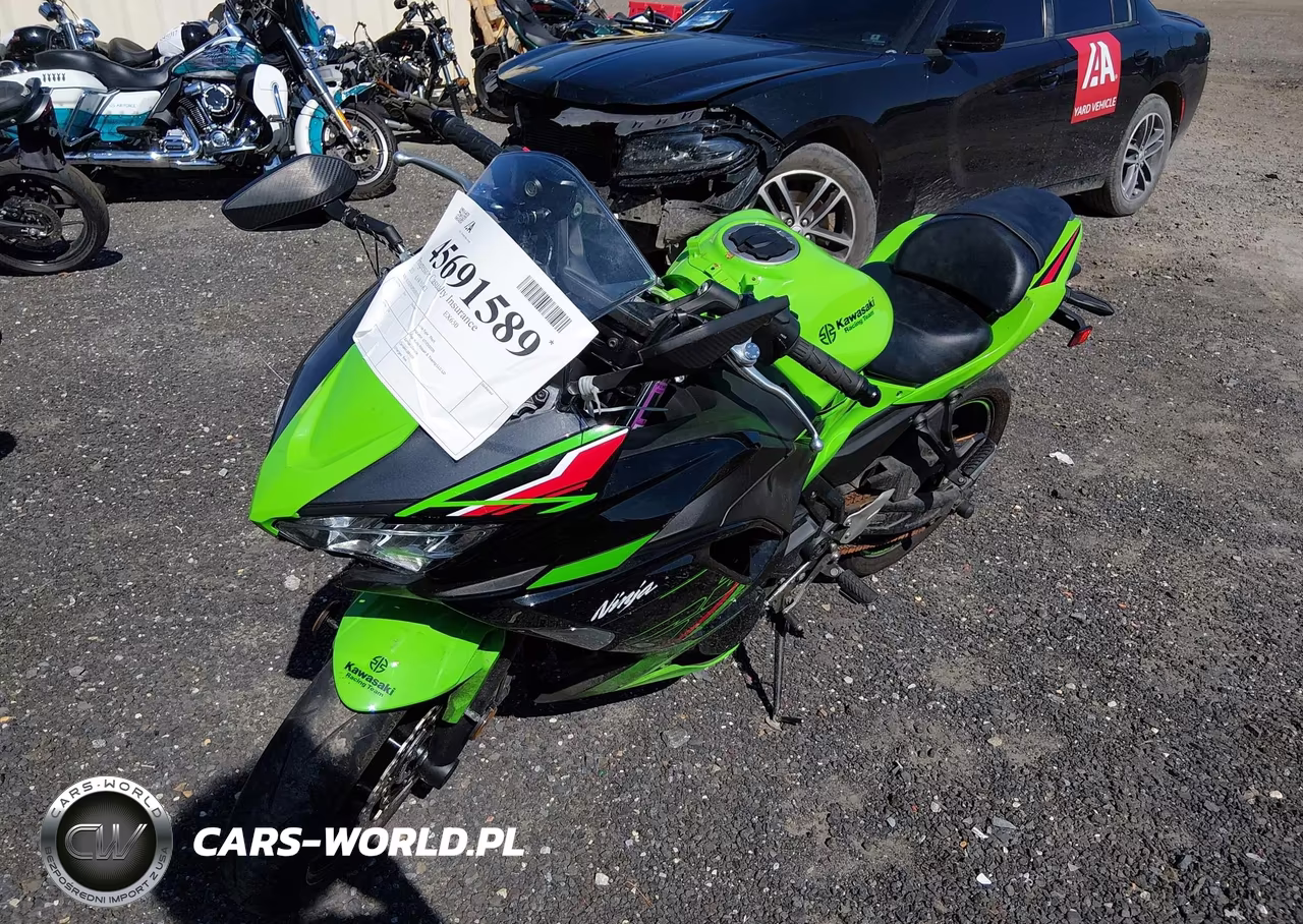 2023 Kawasaki Ex650 P VIN:ML5EXEP18PDAB1059 - 2