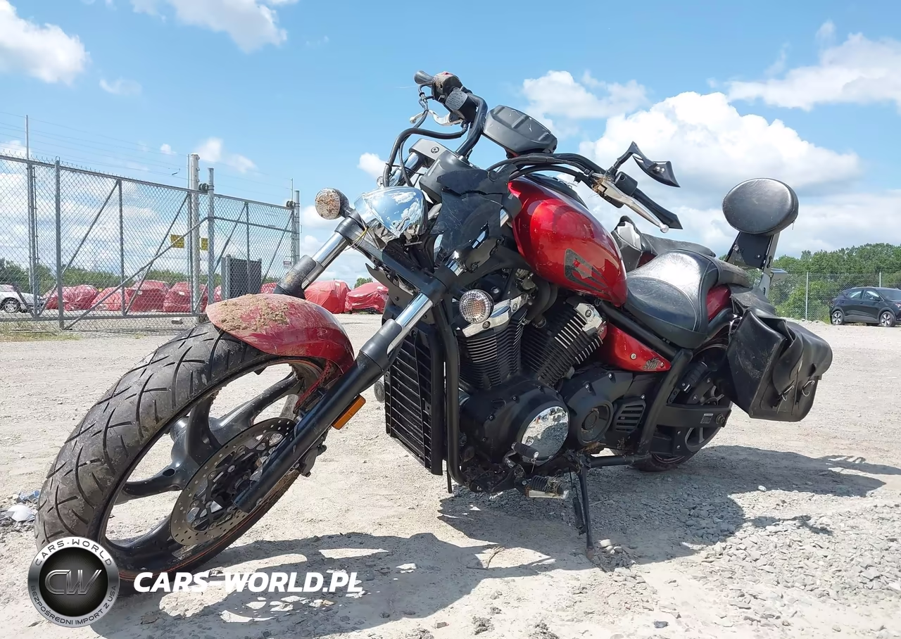 2012 Yamaha Xvs1300 Cu VIN:JYAVP33E1CA006846 - 2