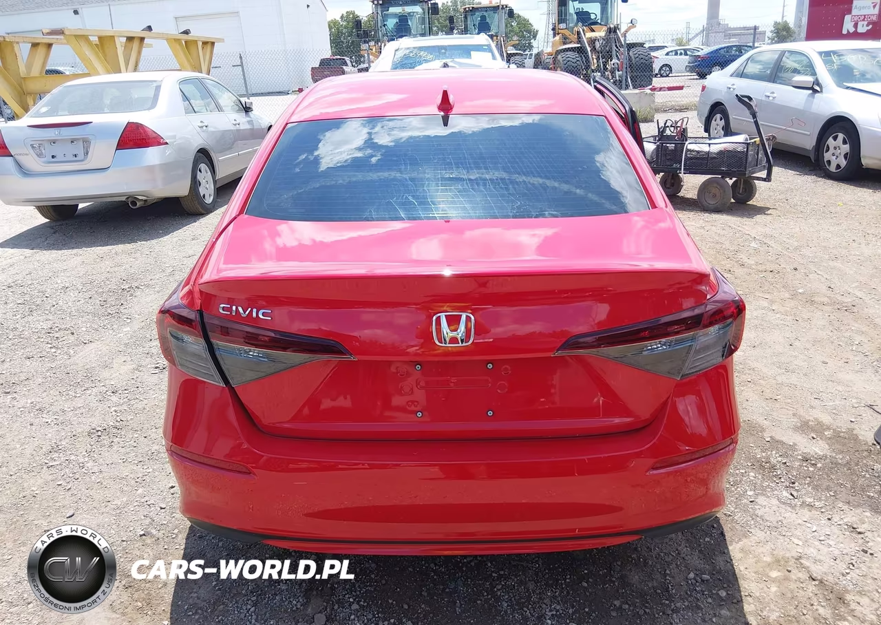 2026 Honda Civic Lx VIN:2HGFE2F23TH530514 - 16
