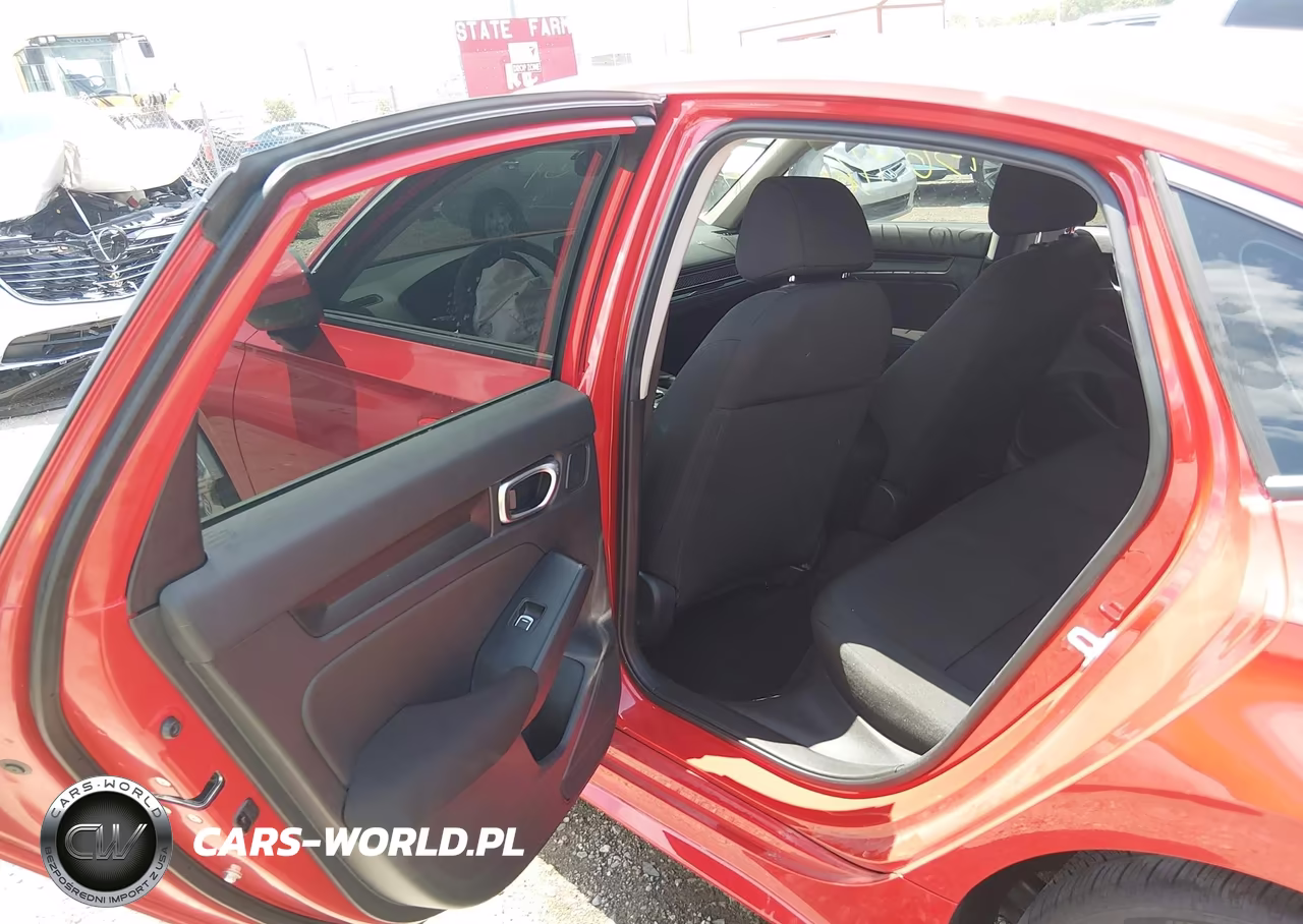 2026 Honda Civic Lx VIN:2HGFE2F23TH530514 - 8
