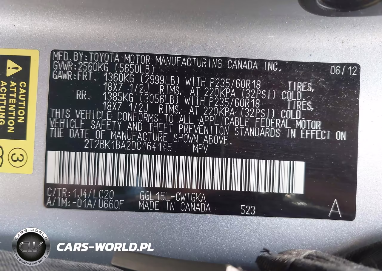 2013 Lexus Rx 350 VIN:2T2BK1BA2DC164145 - 9