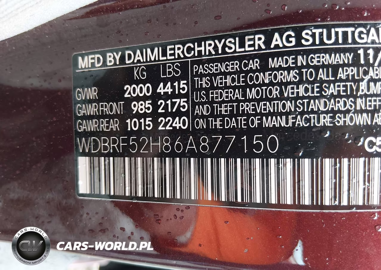 2006 Mercedes-Benz C 230 Sport VIN:WDBRF52H86A877150 - 9