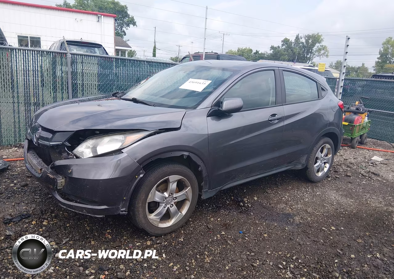2016 Honda Hr-V Lx VIN:3CZRU6H35GM718478 - 2