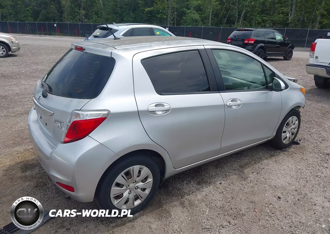 2014 Toyota Yaris Le (Tmc-Cbu Plant) VIN:JTDKTUD31ED577180 - 4