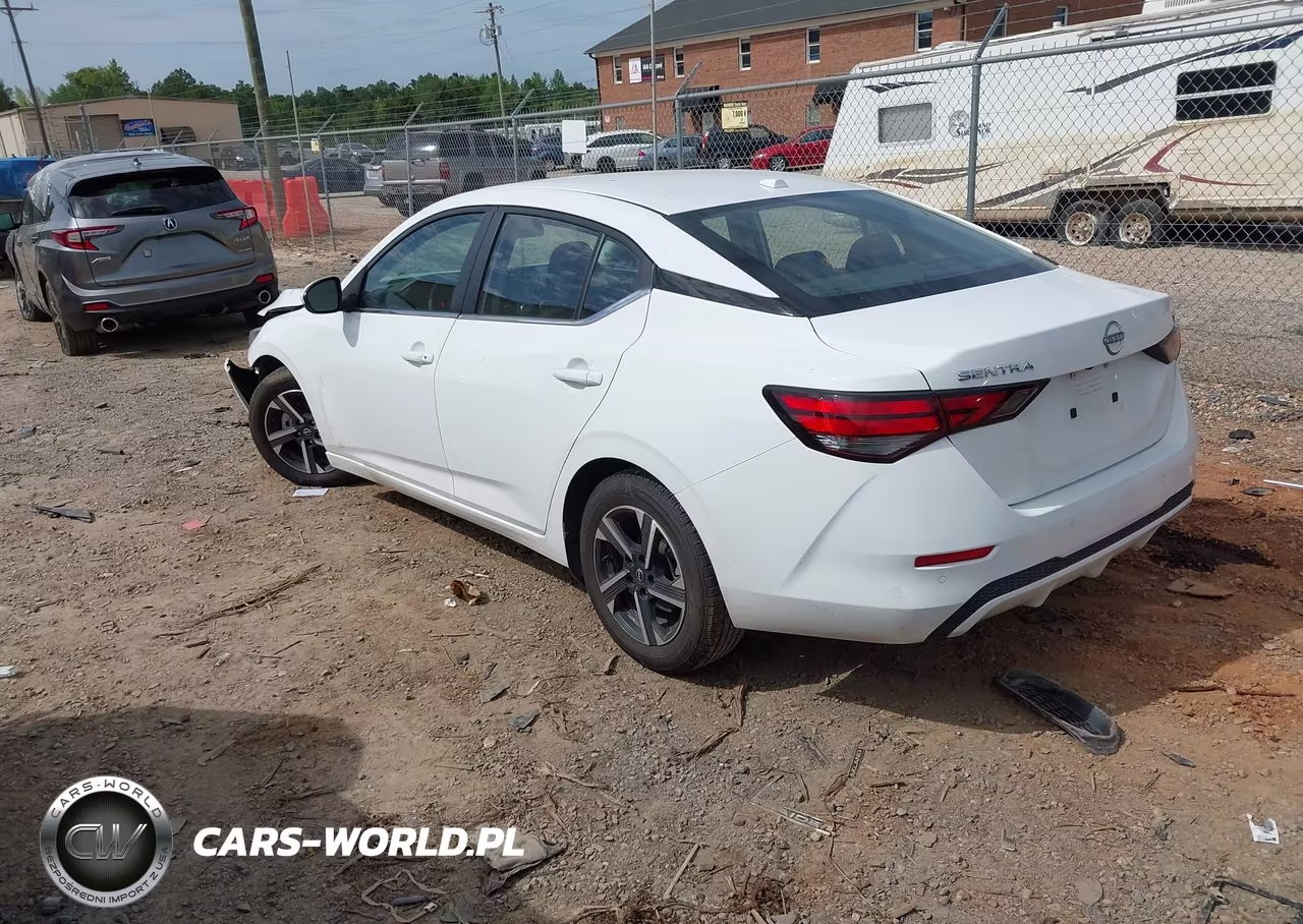 2024 Nissan Sentra Sv Xtronic Cvt VIN:3N1AB8CV7RY371828 - 3