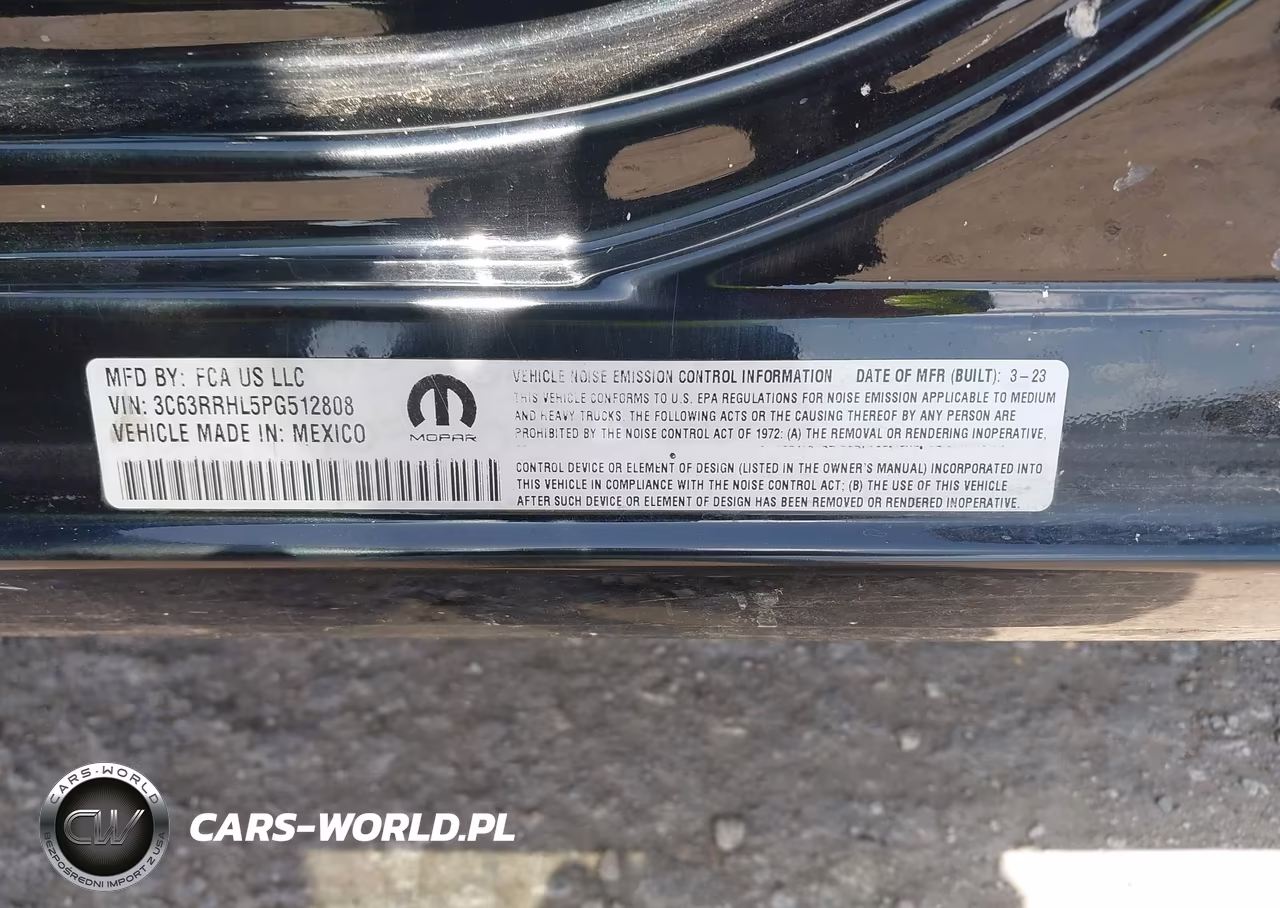 2023 Ram 3500 VIN:3C63RRHL5PG512808 - 9
