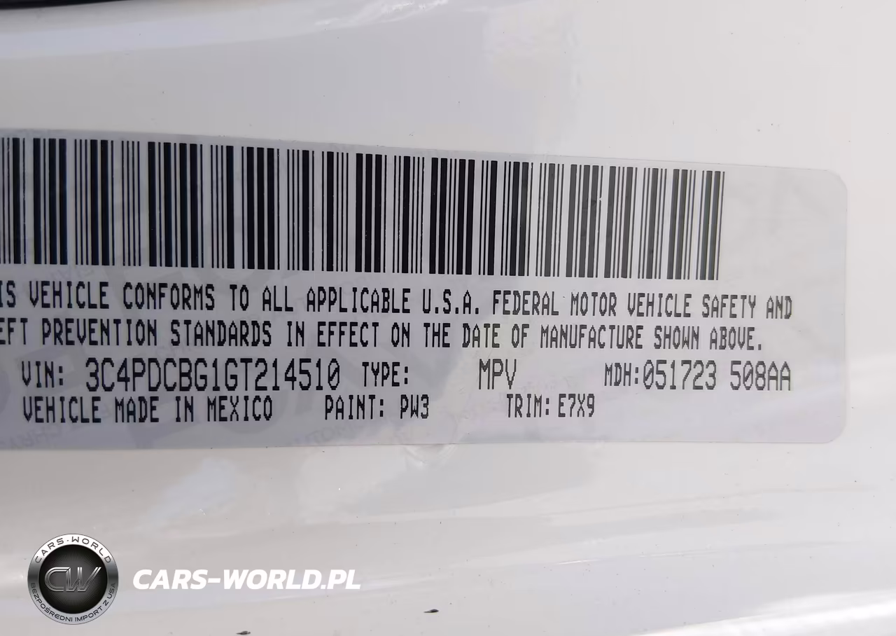 2016 Dodge Journey Sxt VIN:3C4PDCBG1GT214510 - 9