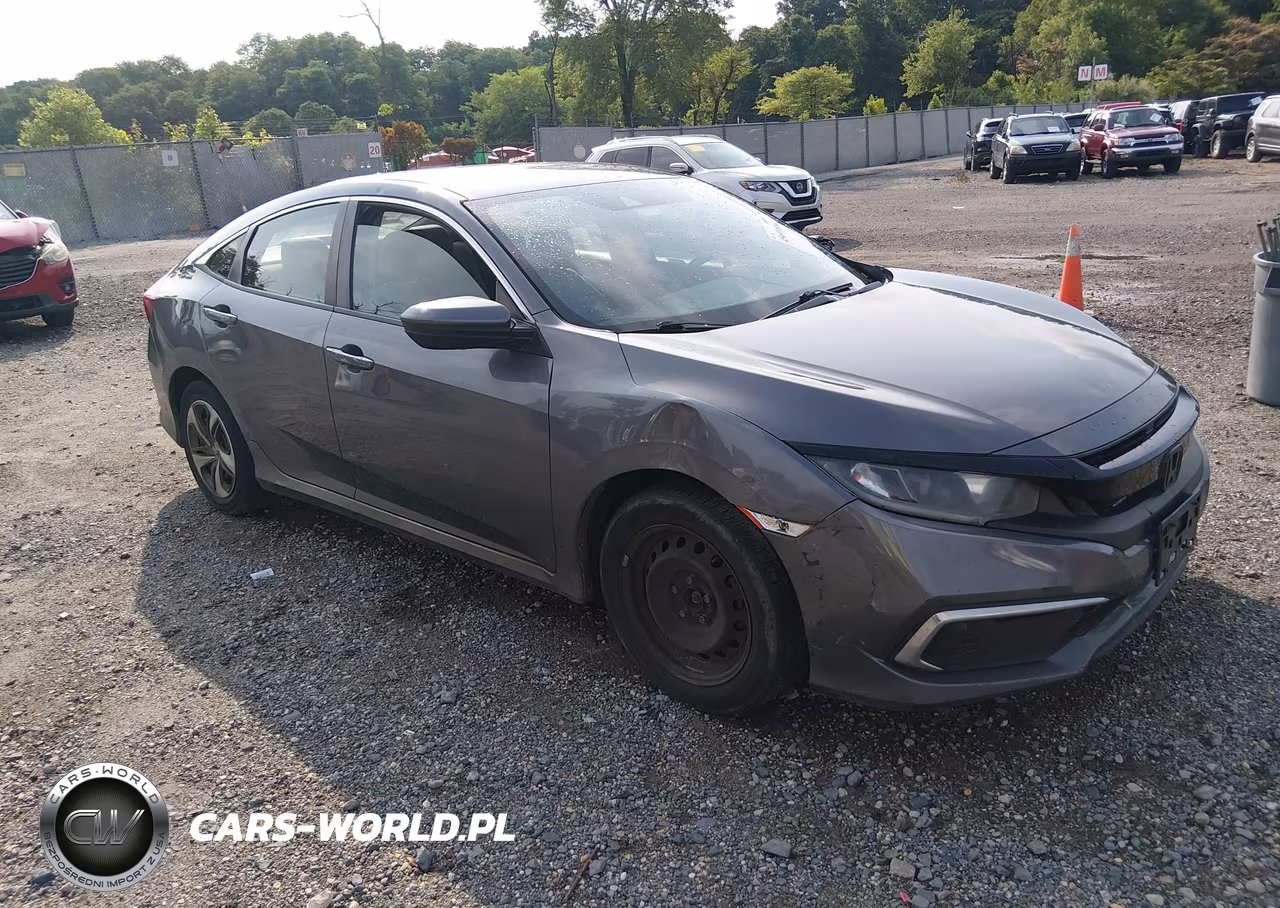 2019 Honda Civic Lx VIN:2HGFC2F60KH570797 - 1