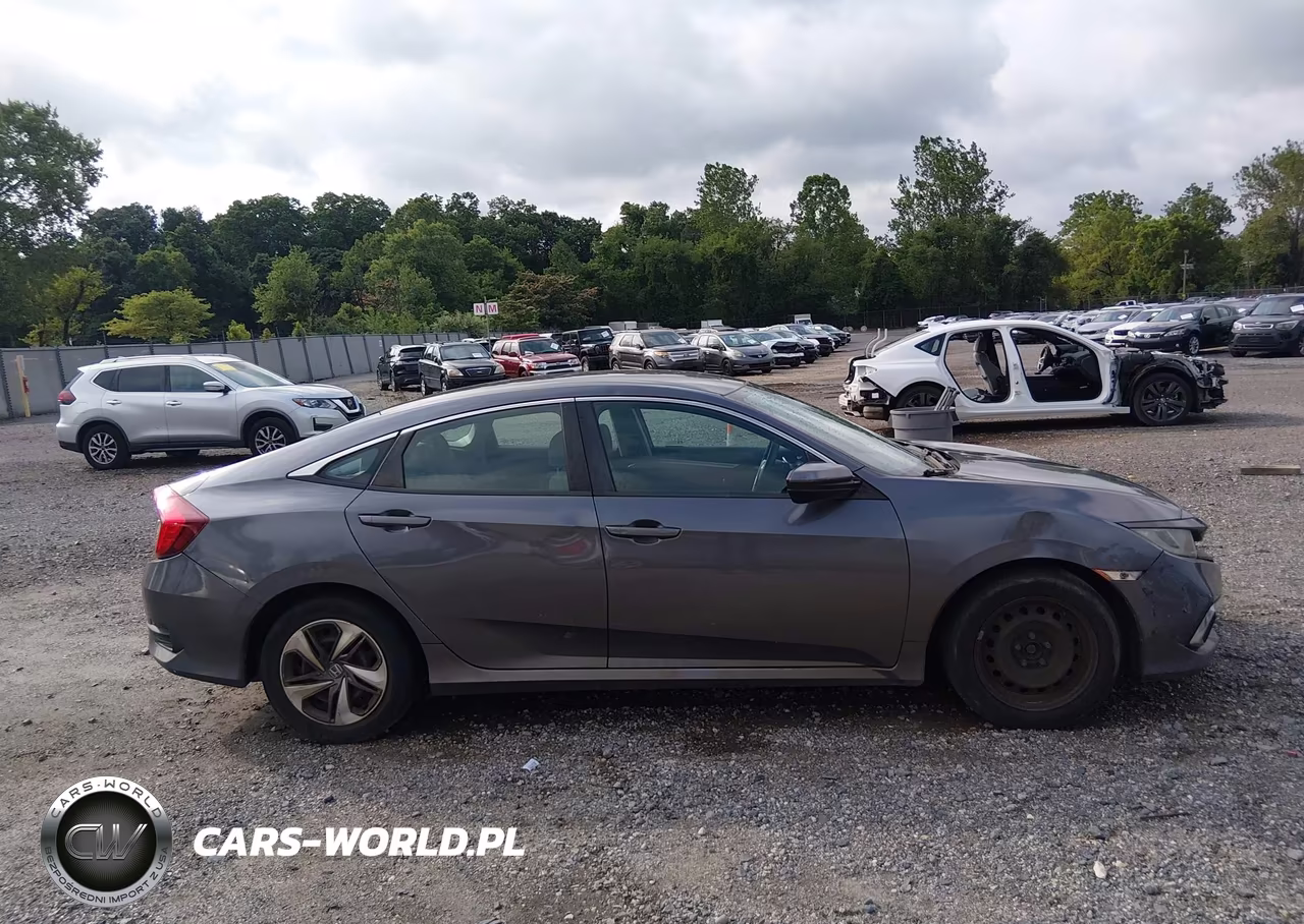 2019 Honda Civic Lx VIN:2HGFC2F60KH570797 - 13