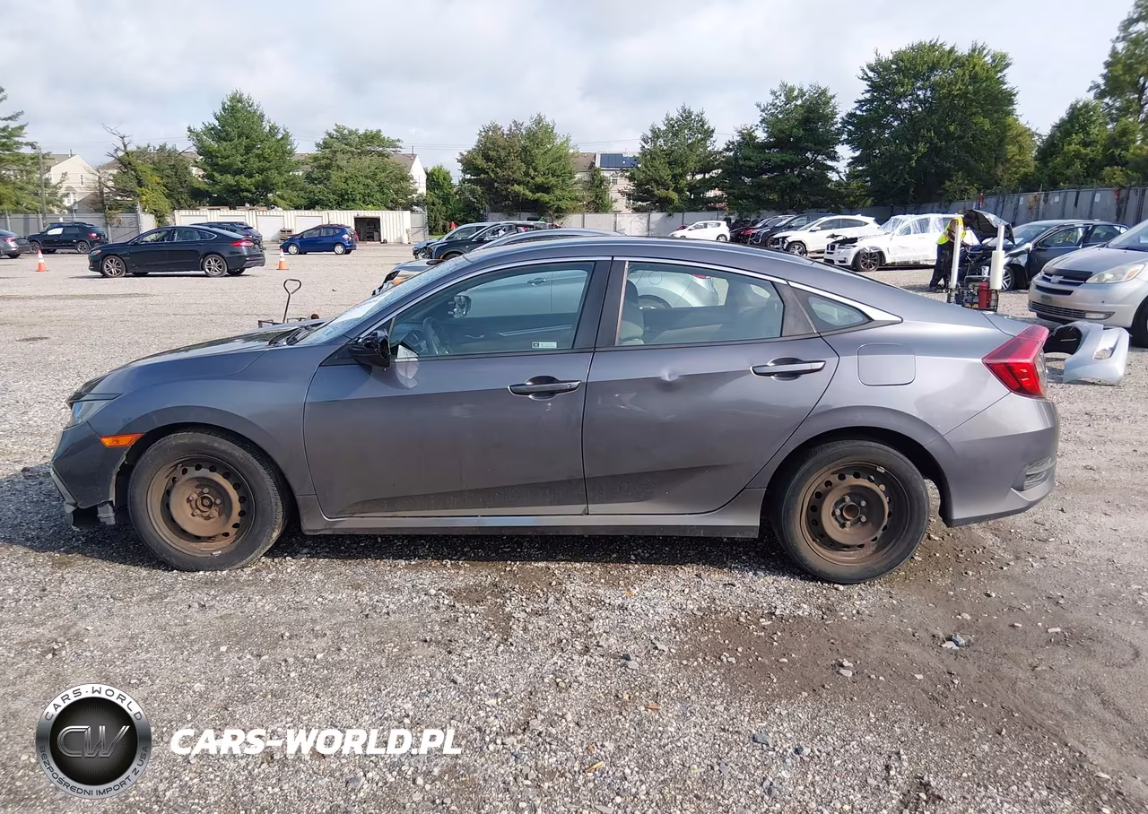 2019 Honda Civic Lx VIN:2HGFC2F60KH570797 - 14