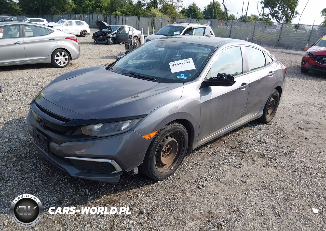 2019 Honda Civic Lx VIN:2HGFC2F60KH570797 - 2