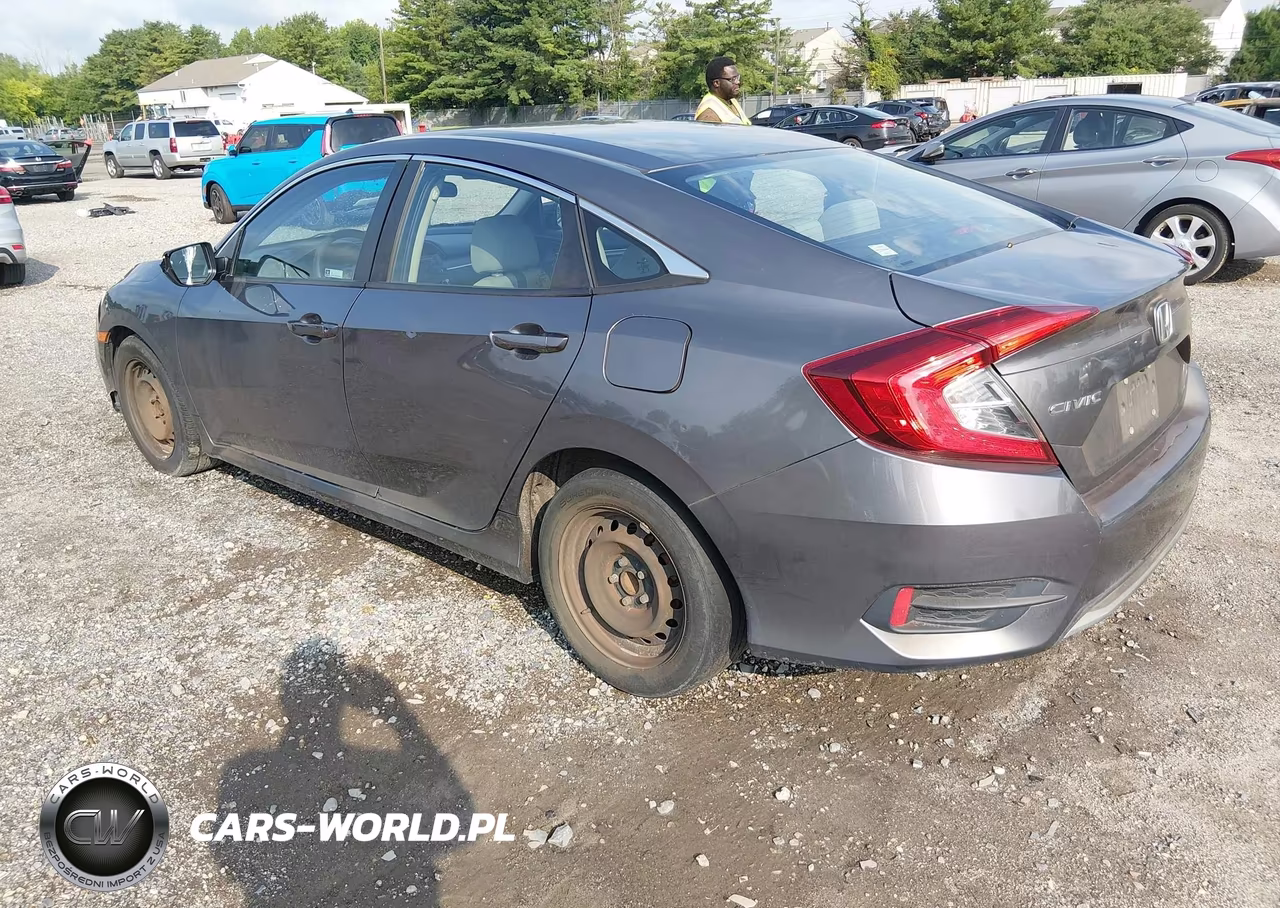 2019 Honda Civic Lx VIN:2HGFC2F60KH570797 - 3