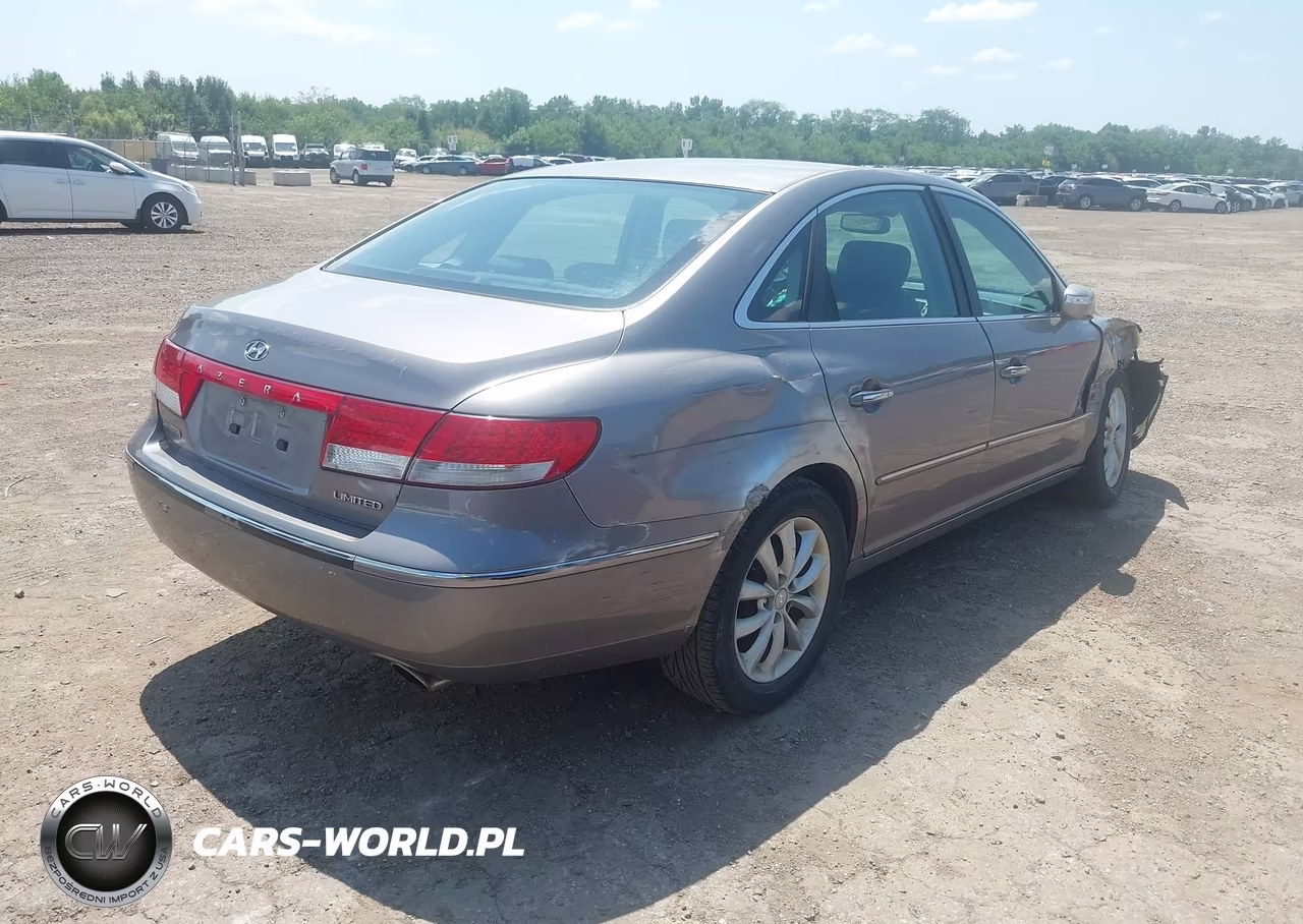 2007 Hyundai Azera Limited-Se VIN:KMHFC46F47A140444 - 4