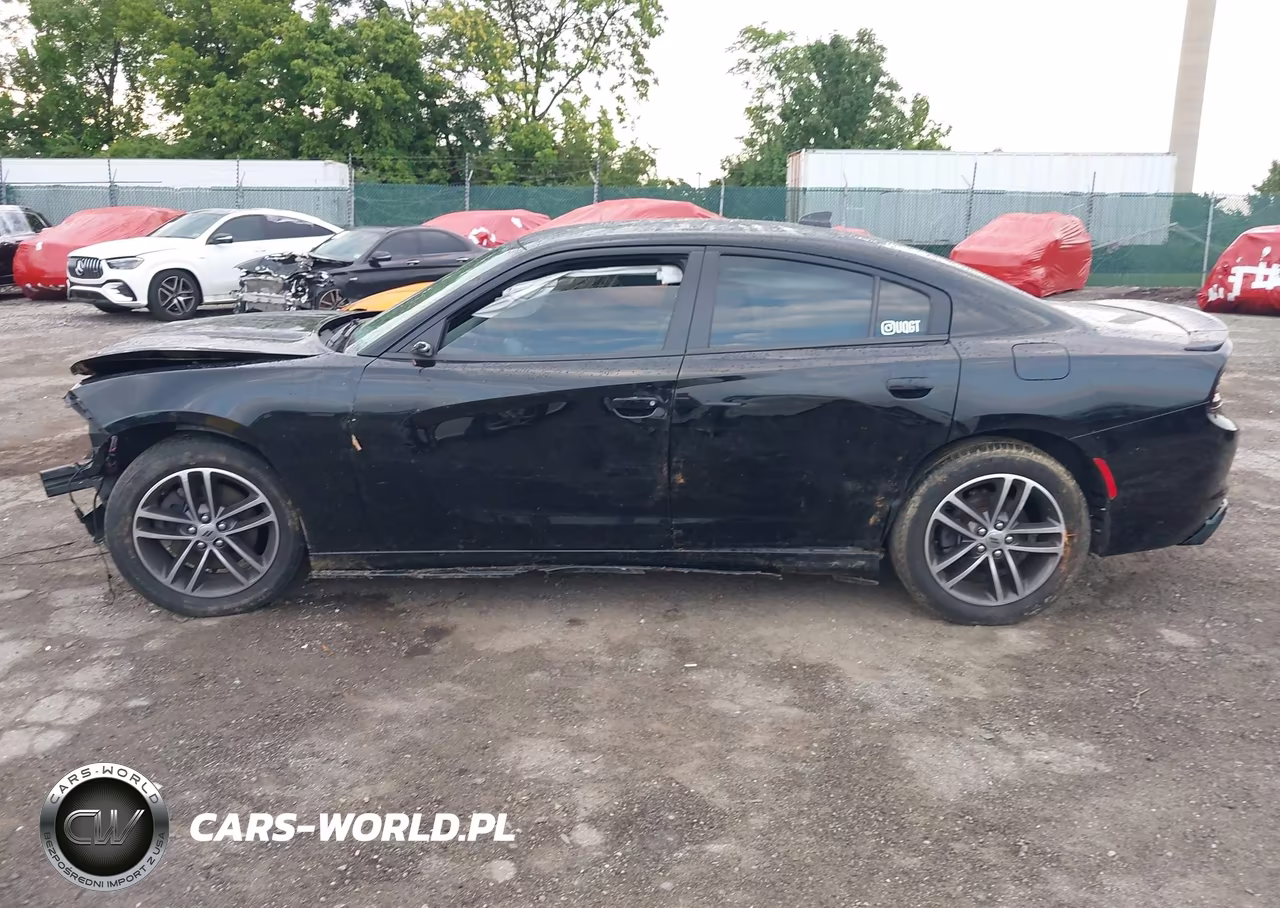 2019 Dodge Charger Sxt Awd VIN:2C3CDXJG9KH682210 - 14