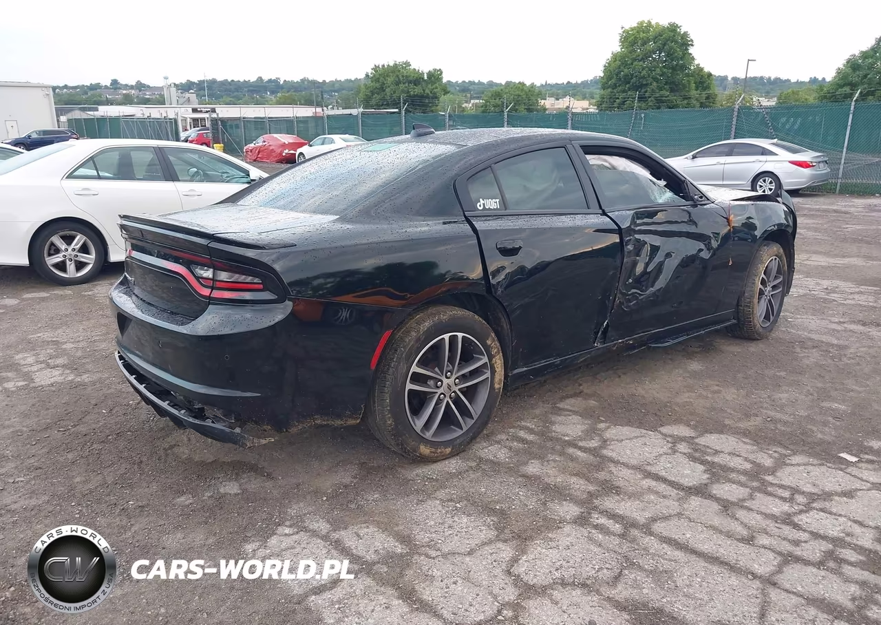 2019 Dodge Charger Sxt Awd VIN:2C3CDXJG9KH682210 - 4