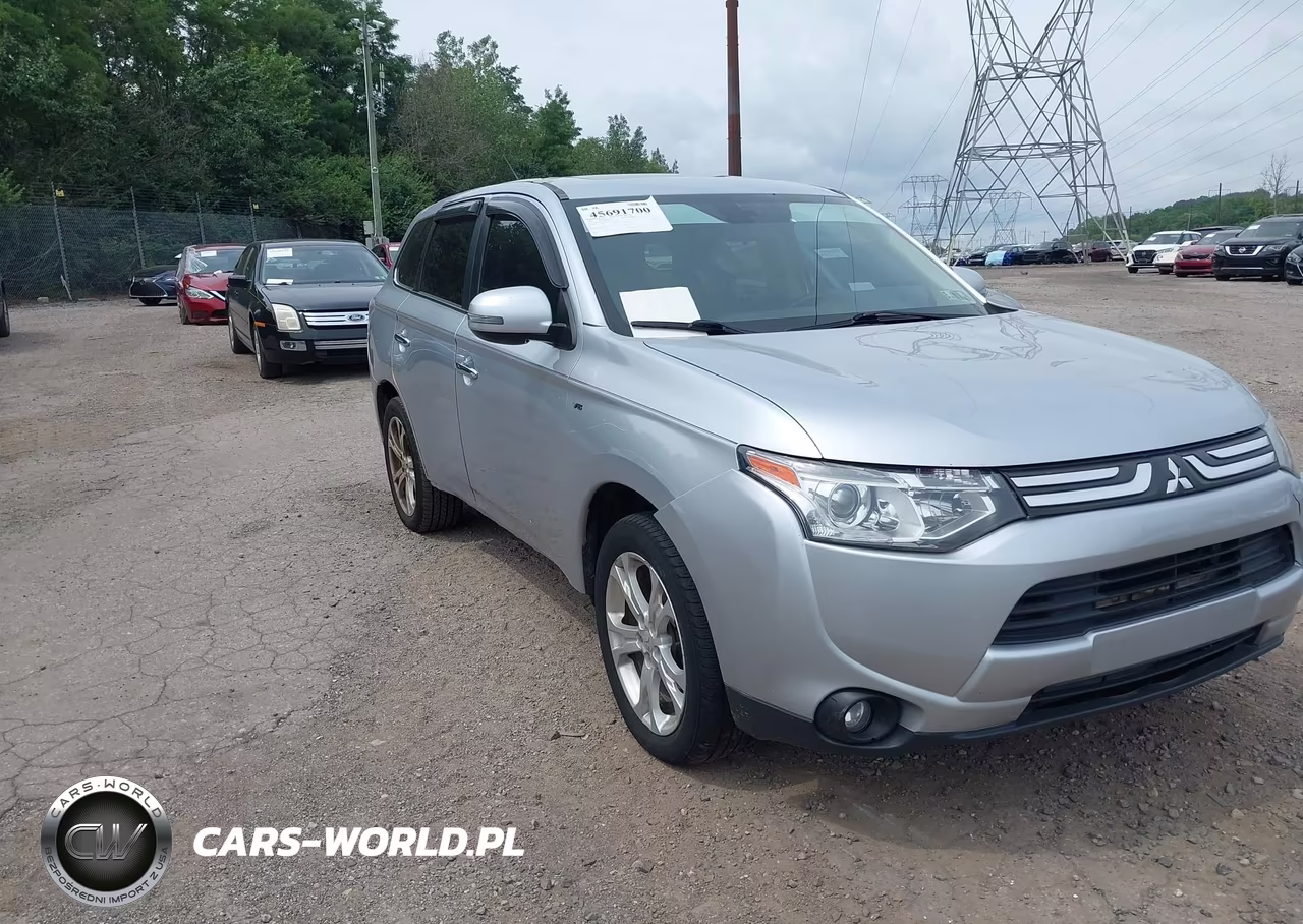 2014 Mitsubishi Outlander Gt VIN:JA4JZ4AX3EZ006871 - 1