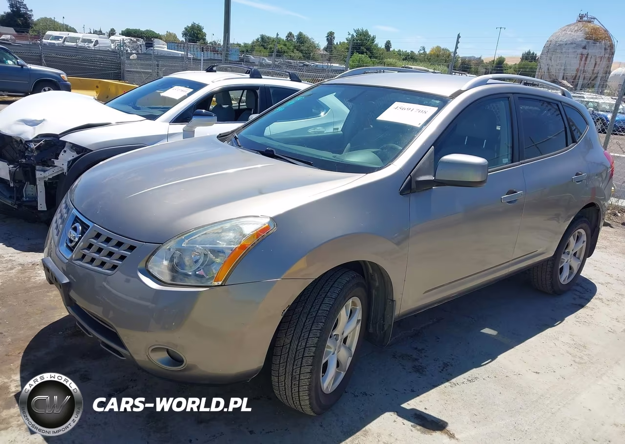 2008 Nissan Rogue Sl VIN:JN8AS58T38W302101 - 2
