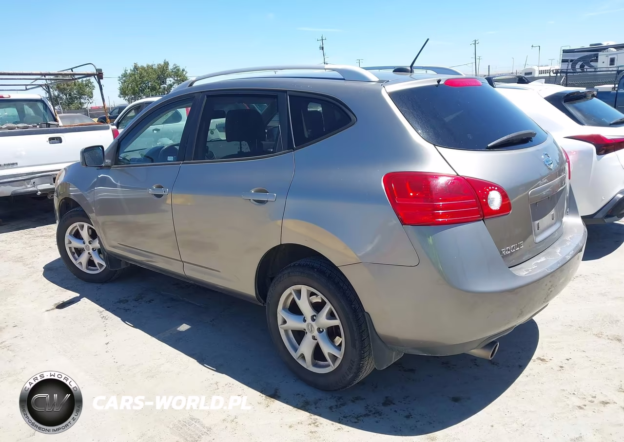 2008 Nissan Rogue Sl VIN:JN8AS58T38W302101 - 3