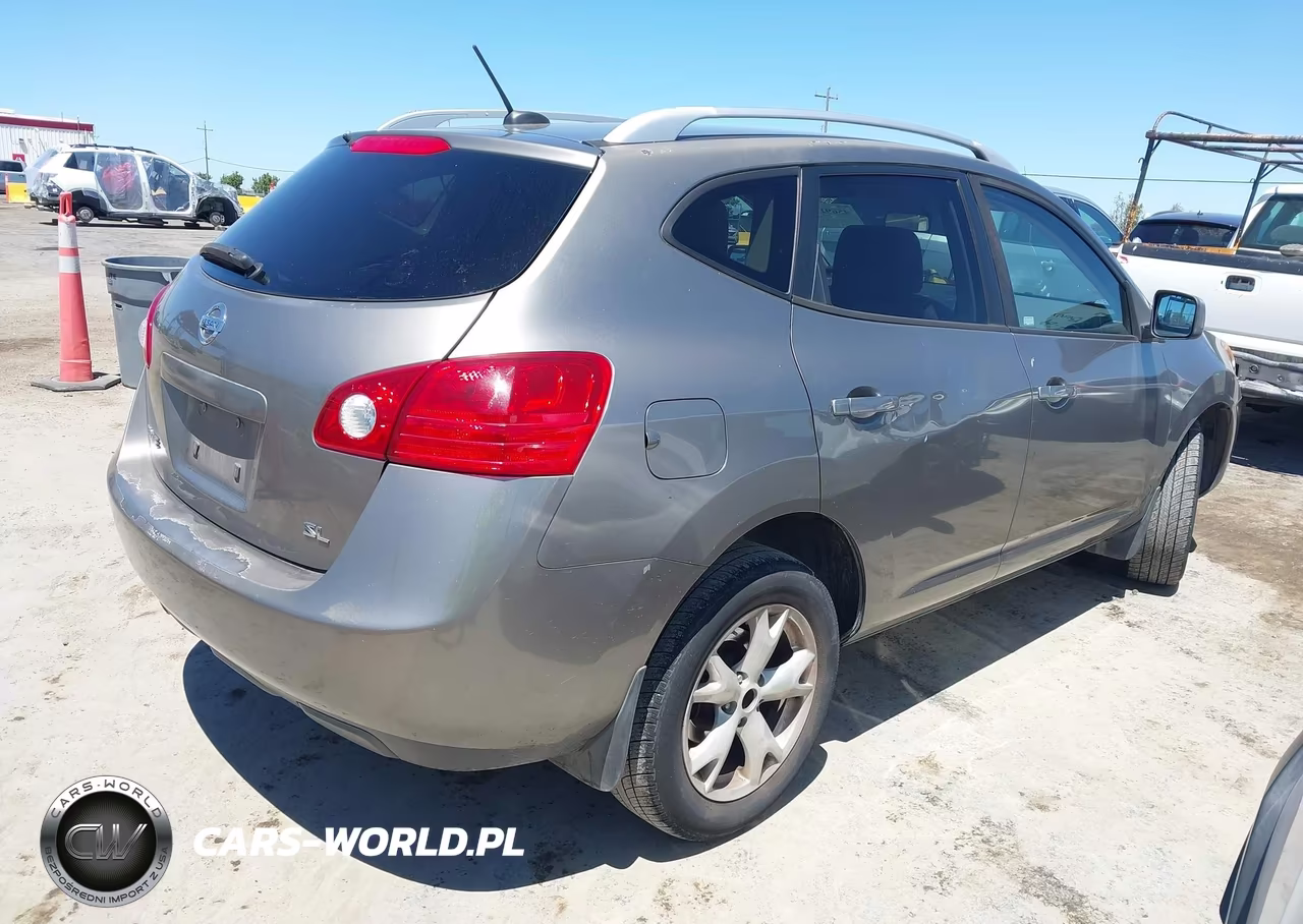 2008 Nissan Rogue Sl VIN:JN8AS58T38W302101 - 4
