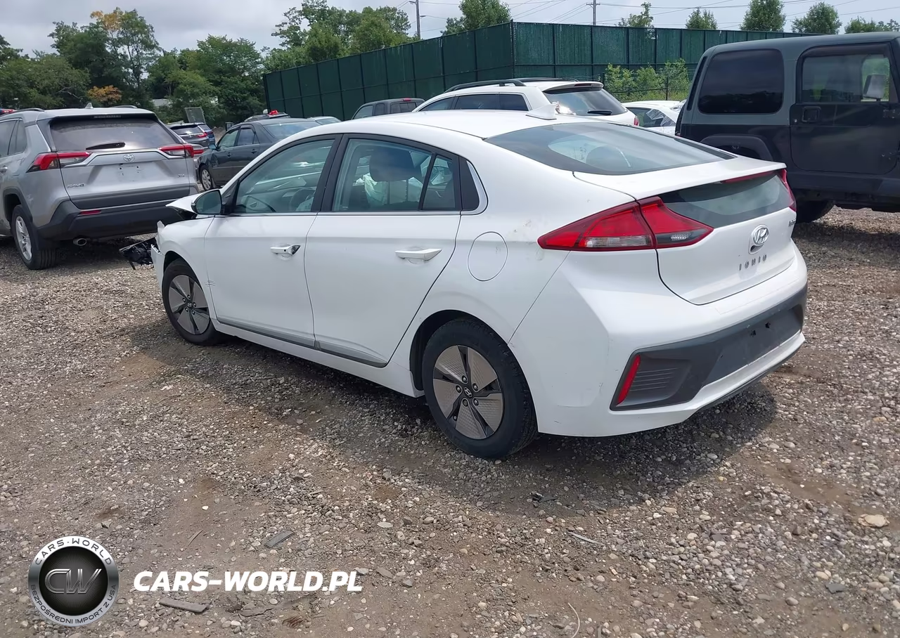 2020 Hyundai Ioniq Hybrid Se VIN:KMHC75LC0LU221134 - 3