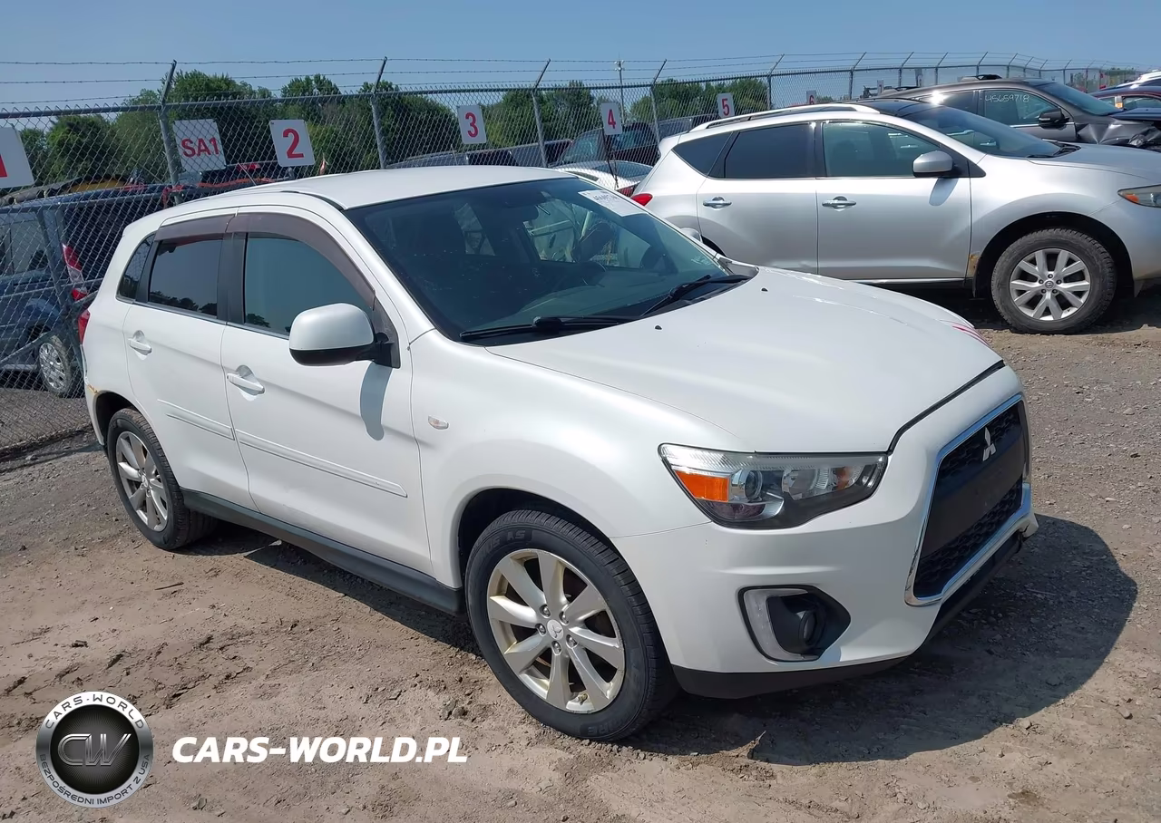 2015 Mitsubishi Outlander Sport Se VIN:4A4AR4AU2FE057307 - 1