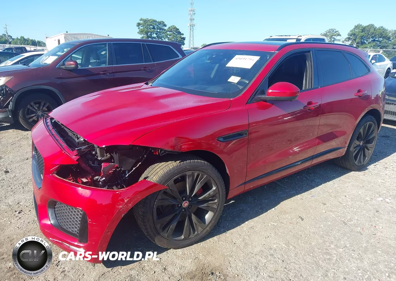 2020 Jaguar F-Pace S P380 Awd Automatic VIN:SADCM2FVXLA620566 - 2